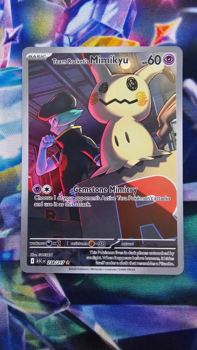 Team Rocket's Mimikyu 238/217 - Ascended Heroes - Illustration Rare by Light Collectibles on MYNTED