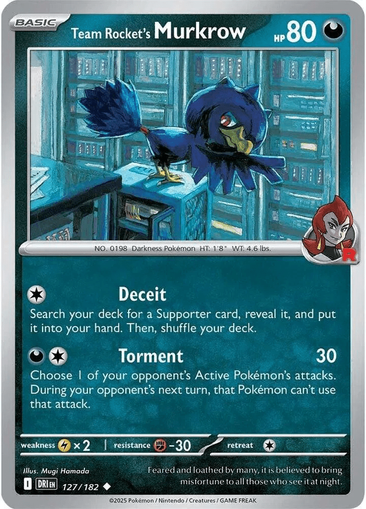 Team Rocket's Murrow 127 - Destined Rivals by PokéPW on MYNTED