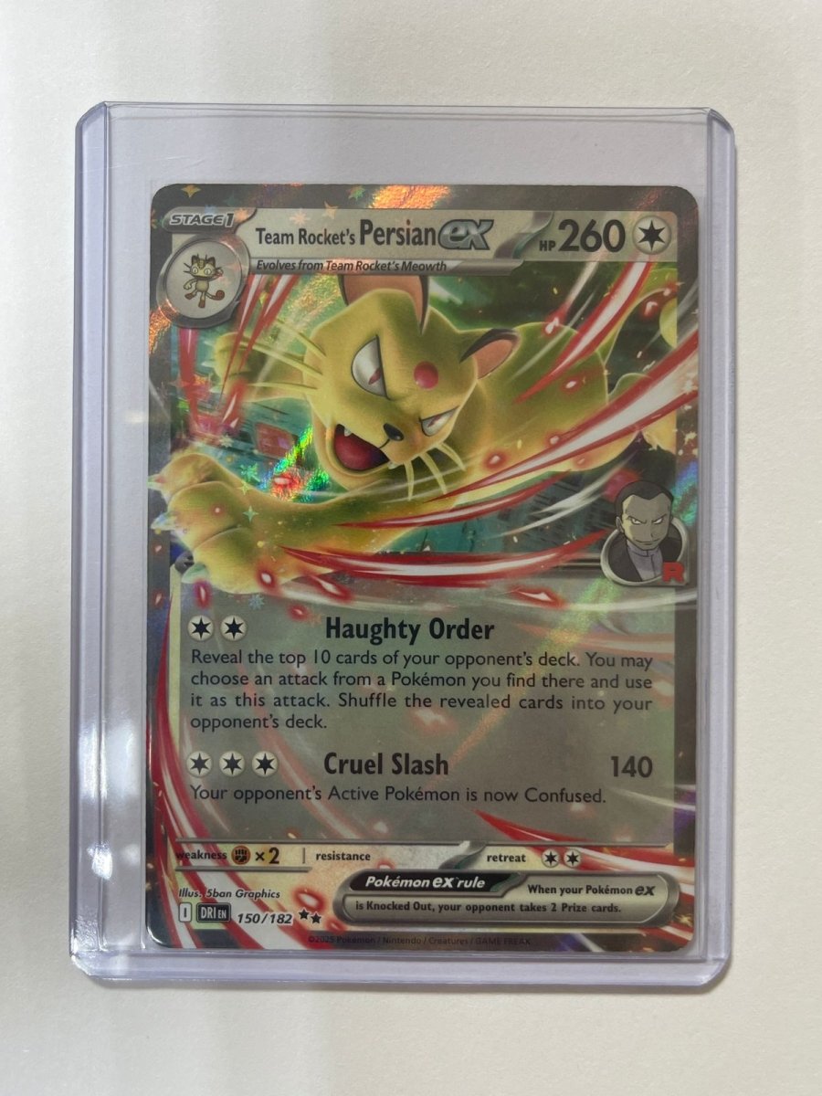 Team Rocket's Persian EX 150/182 by Card Market Ahuy on MYNTED