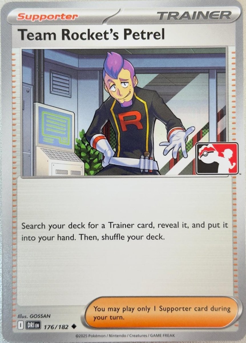 Team Rocket's Petrel - 176/182 Prize Pack Series One Uncommon 176/182 by PokiNello TCG on MYNTED