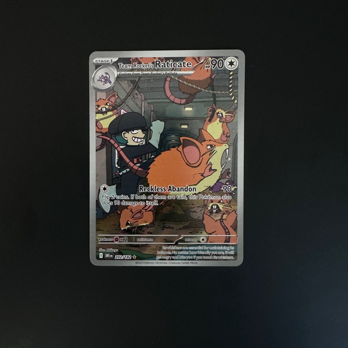 Team Rocket's Raticate - 202/182 - SV10: Destined Rivals (DRI) by The Greatest on MYNTED