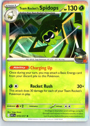 Team Rocket's Spidops - 019/217 (Holo) - ME: Ascended Heroes (ASC) by SAFAQATI on MYNTED