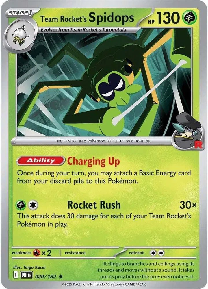 Team Rocket's Spidops - 020/182 by The Archive Stop on MYNTED