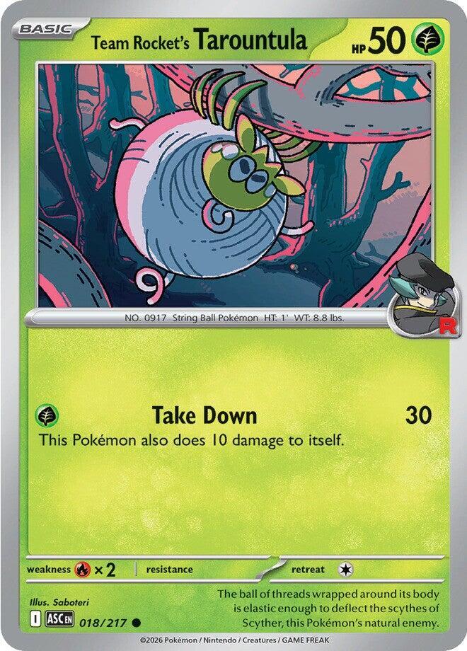 Team Rocket's Tarountula - ME: Ascended Heroes (ASC) by TCGDON on MYNTED