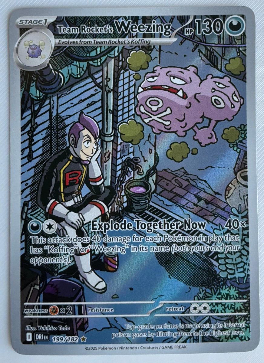 Team Rocket’s Weezing 199/182 by MochiTCG on MYNTED