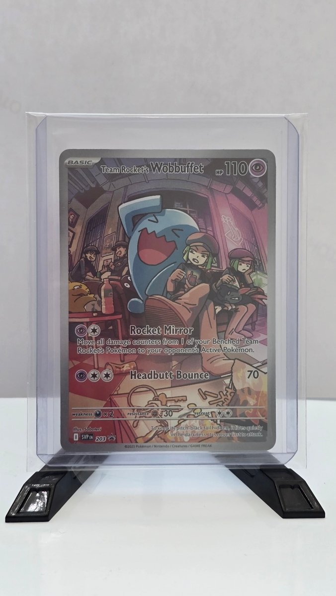 Team Rocket's Wobbuffet - Scarlet & Violet Promo - Promo 203 - English by MechaKai Collectibles on MYNTED