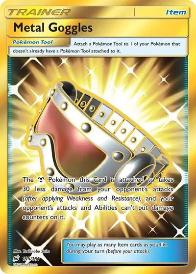 Team Up Metal Goggles 195/181 by PlayVault on MYNTED