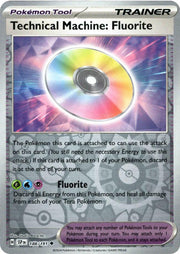 Technical Machine: Fluorite [Reverse Holo] 188 Pokemon Surging Sparks by Moe‘s Vault on MYNTED