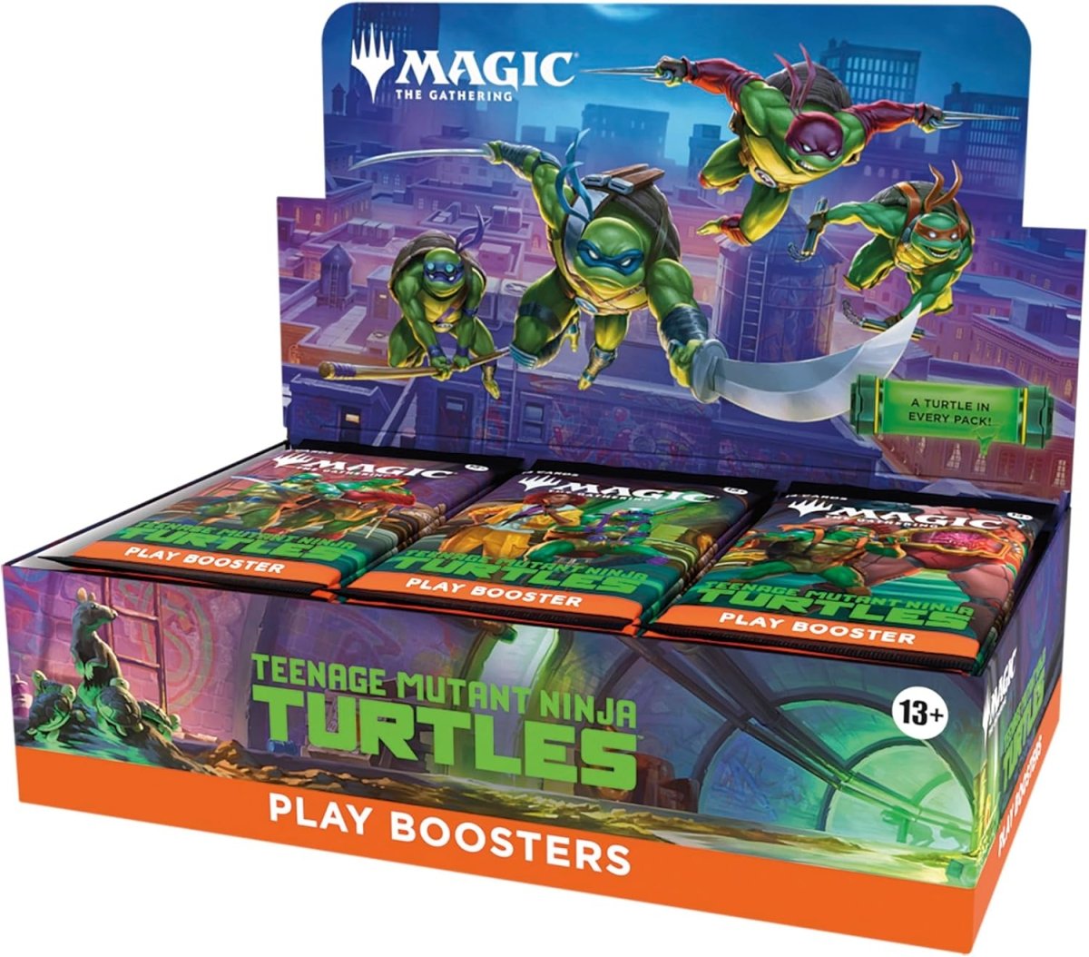 Teenage Mutant Ninja Turtles (TMT) Play Booster Box by PlayVault on MYNTED