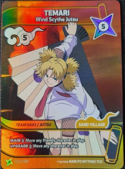 TEMARI 121/130 - R - Naruto Mythos by Shaibz TCG on MYNTED