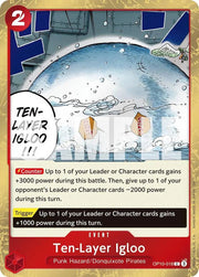 Ten-Layer Igloo (Pirate Foil) Premium Booster -The Best- Vol. 2 C OP10-018 by Fabio’s Black Box on MYNTED