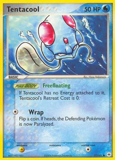 Tentacool EX Hidden Legends Common • 77 Normal by Marnie’s TCG on MYNTED
