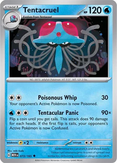 Tentacruel - 073/165 - Normal by The Archive Stop on MYNTED