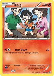 Tepig Legendary Treasures Common 25 by The Greatest on MYNTED