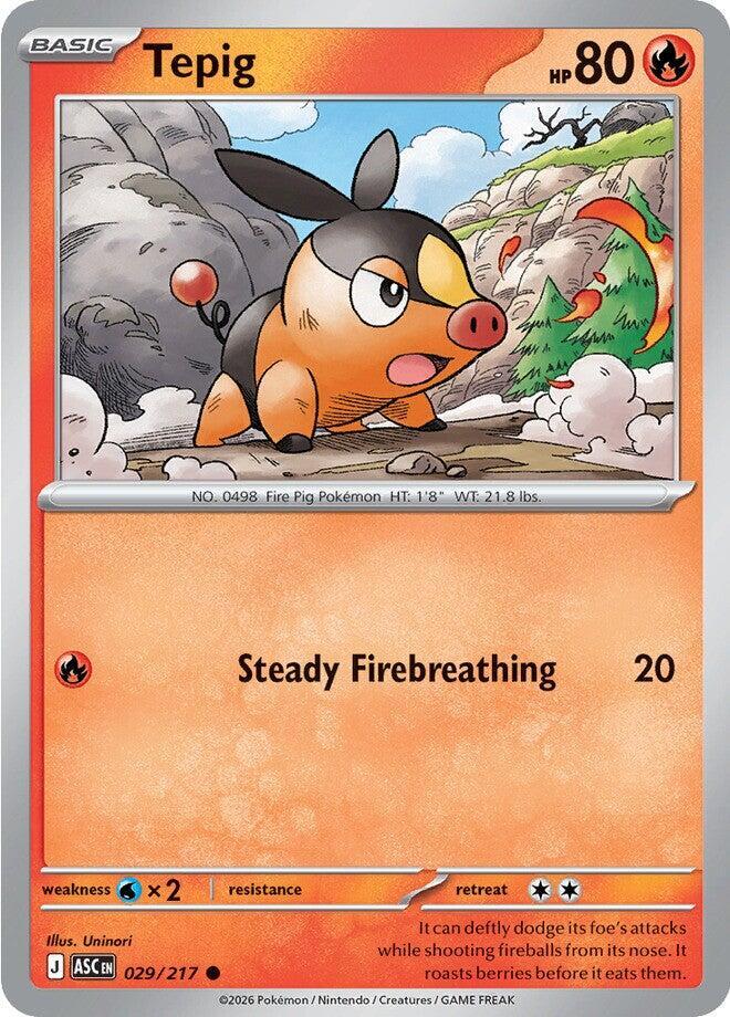 Tepig - ME: Ascended Heroes (ASC) by TCGDON on MYNTED