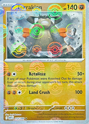 Terrakion - 054/086 (Poke Ball Pattern) - SV: White Flare (WHT) by SAFAQATI on MYNTED