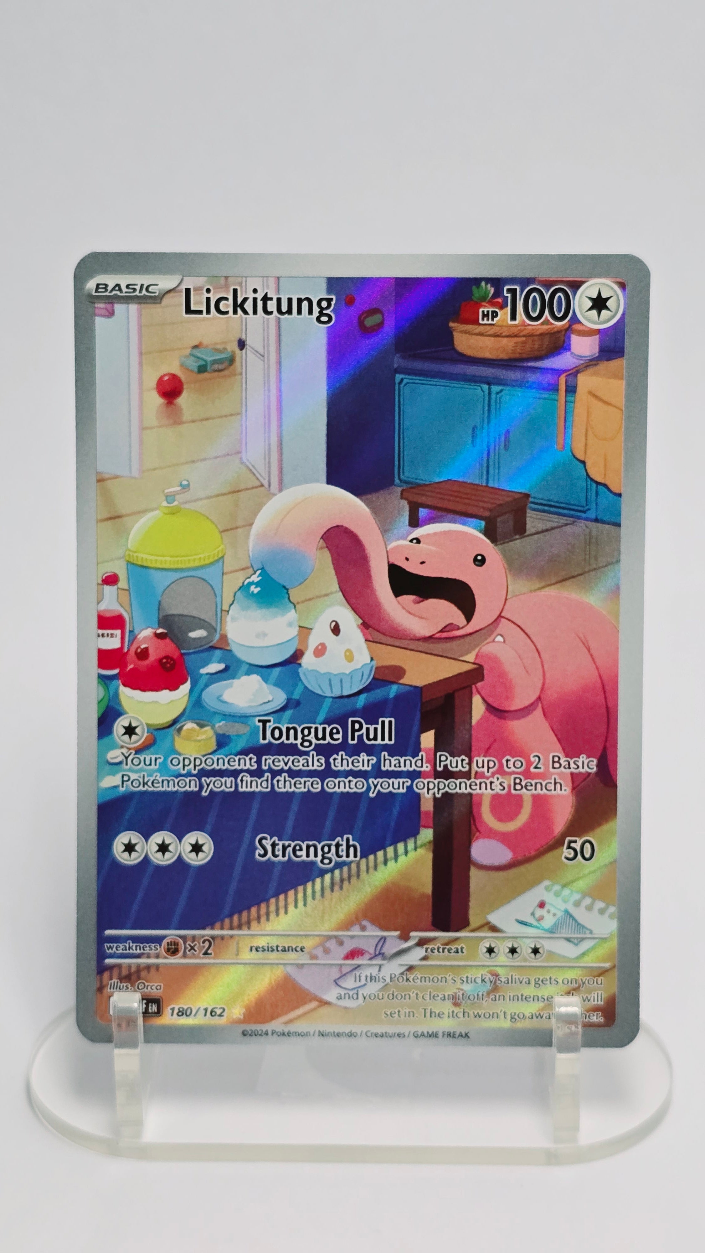 Lickitung - Temporal Forces - IR 180/162 - English