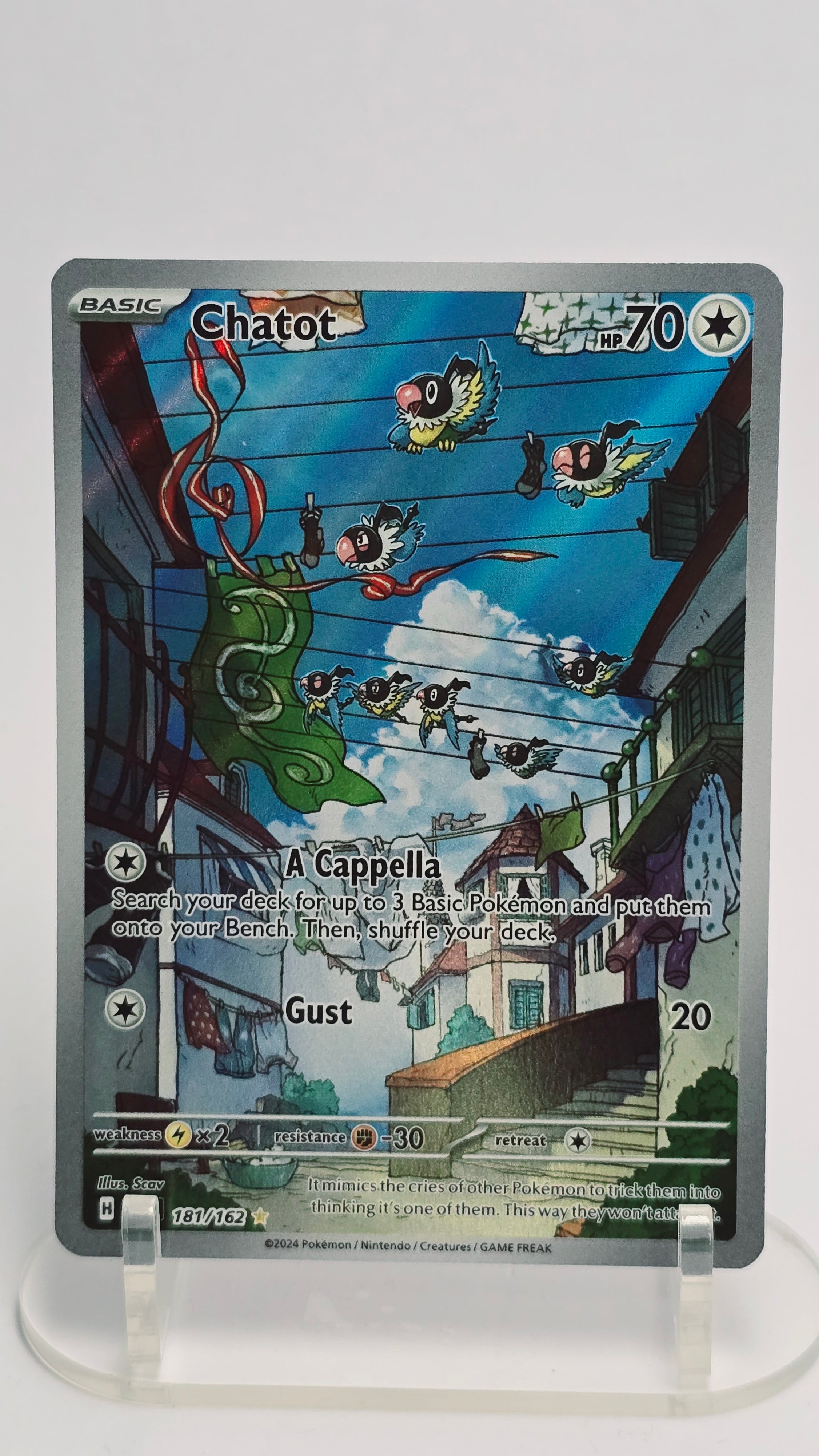 Chatot - Temporal Forces - IR 181/162 - English