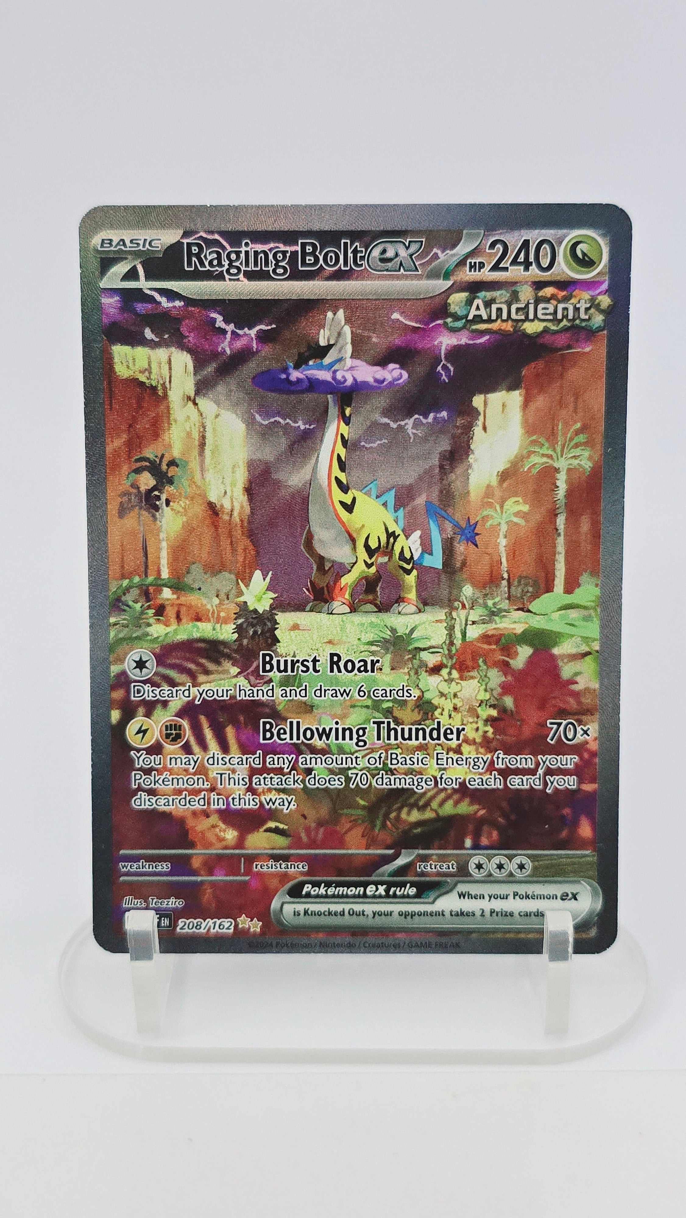 Raging Bolt ex - Temporal Forces - SIR 208/162 - English