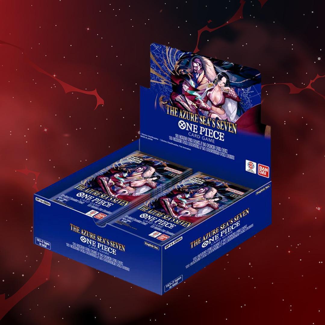One Piece Card Game – The Azure Sea’s Seven [OP14] – Sealed Booster Box | English Version - OP 14 SEALED