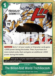 The Billion - fold World Trichiliocosm (Jolly Roger Foil) Premium Booster UC OP06 - 038 by Schmutzfink TCG on MYNTED