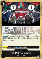 The Five Elders Are At Your Service OP13-096 One Piece Japanese Carrying on His Will HOLO RARE by Moe‘s Vault on MYNTED