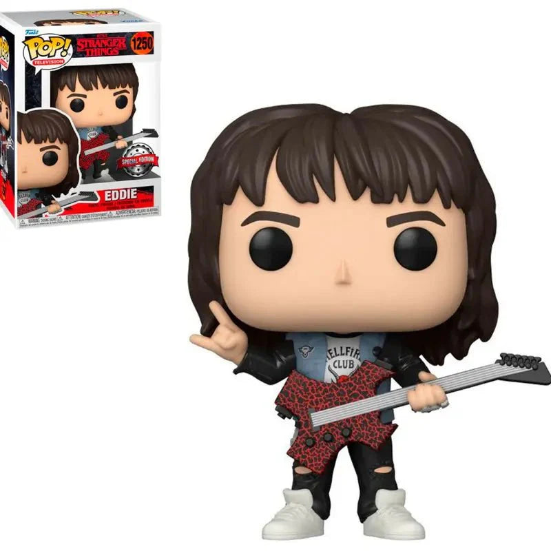 The Stranger Things , Eddie 1250 Funko Pop by Falconloot on MYNTED