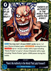 There's No Authority in the World That Lasts Forever!!! OP17-055 (The World's Strongest Warriors) by Moe‘s Vault on MYNTED