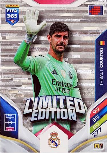 Thibaut Courtois Limited Edition Real Madrid - Panini Fifa 365 Adrenalyn XL 2026. by shad0wknightTCG on MYNTED