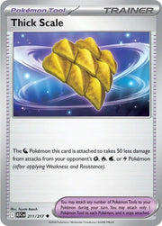 Thick Scale 211/217 - Ascended Heroes - Reverse Holofoil by Light Collectibles on MYNTED