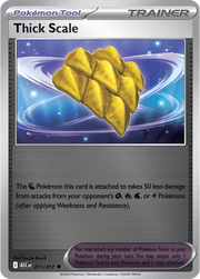 Thick Scale Ascended Heroes Uncommon • 211/217 Reverse Holofoil by Shark Pop Culture on MYNTED