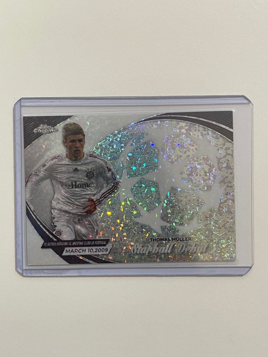 Thomas Muller - 2023 - 24 Topps Chrome UEFA Club Competitions Starball Debut by Card Market Ahuy on MYNTED