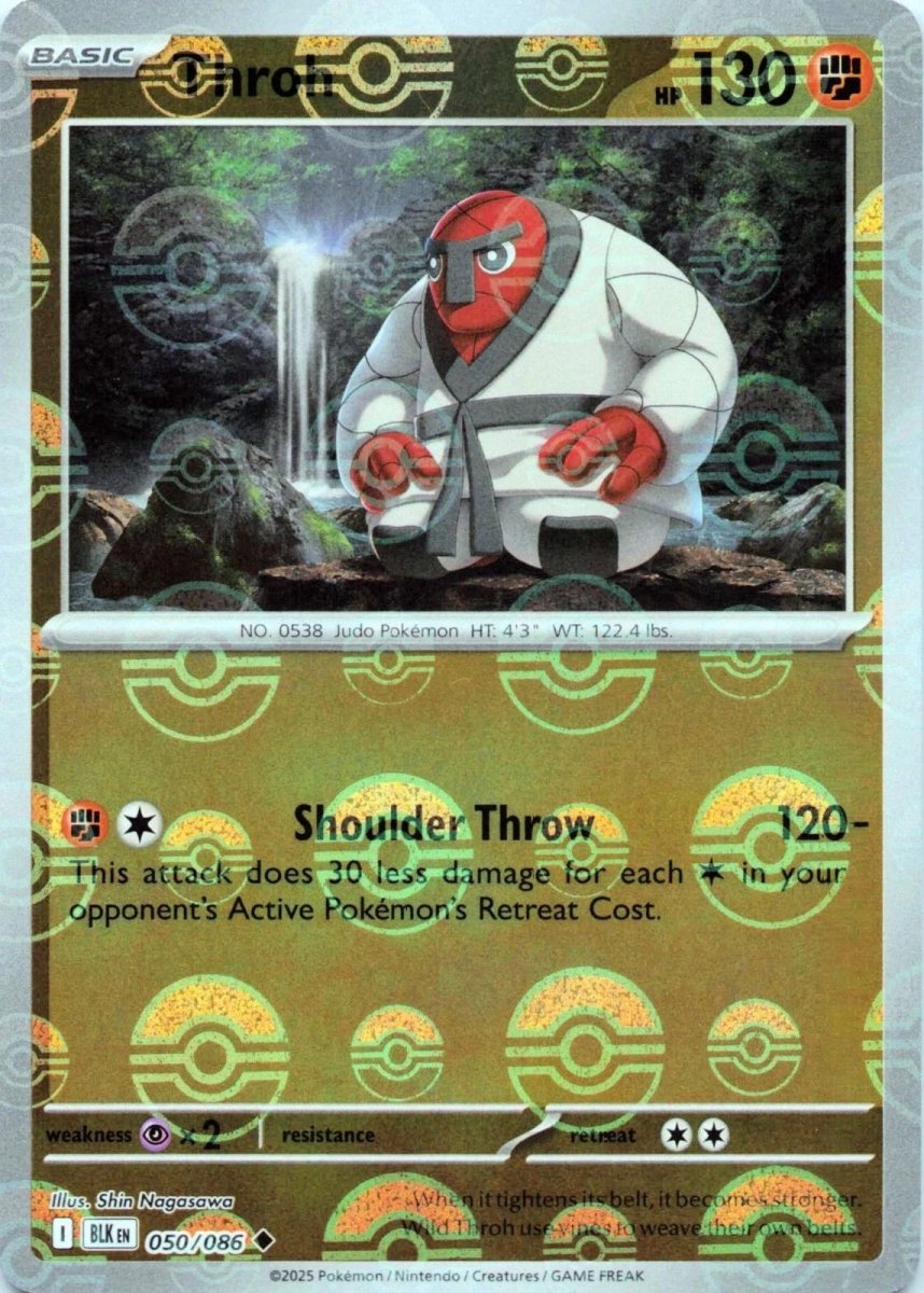 Throh - 050/086 (Poke Ball Pattern) - SV: Black Bolt (BLK) by SAFAQATI on MYNTED