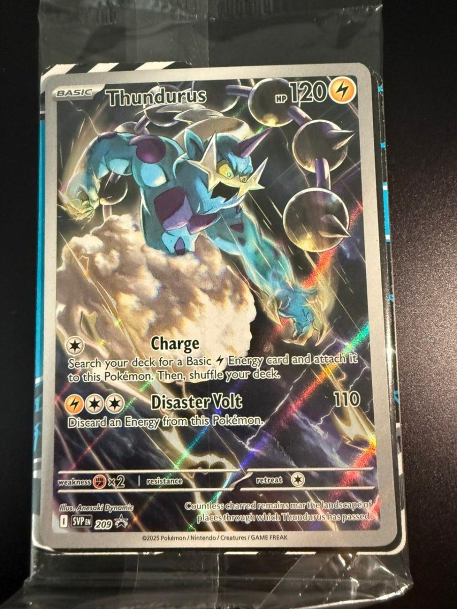 Thundurus - 209 - SV: Scarlet & Violet Promo Cards (SVP) [Sealed] by SAFAQATI on MYNTED