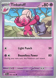 Tinkatuff 103/193 · Normal (Paldea Evolved) by Devastation Collectibles on MYNTED