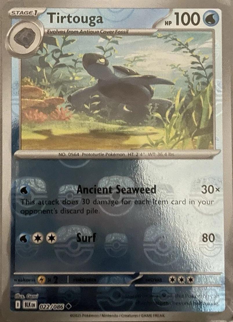 Tirtouga (Master Ball) 022 - Black Bolt (BLK) by SAFAQATI on MYNTED