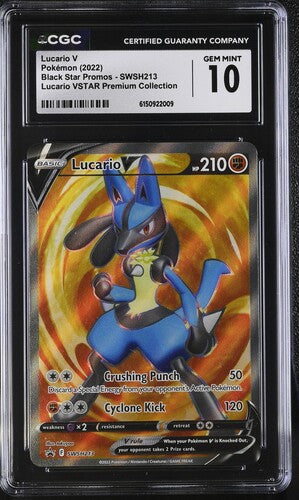 Lucario V Sword & Shield Promo Promo SWSH213