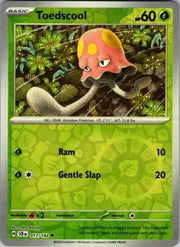 Toedscool [Reverse Holo] 17 Pokemon Stellar Crown by Moe‘s Vault on MYNTED