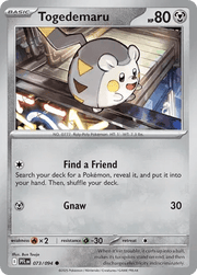 Togedemaru 073 - Phantasmal Flames by PokéPW on MYNTED