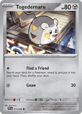 Togedemaru 073 - Phantasmal Flames by PokéPW on MYNTED