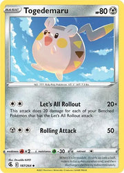 Togedemaru - 187/264 - Normal