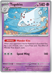 Togekiss 082/217 Holo Rare | Mega Evolution – Ascended Heroes by Worth the XP on MYNTED