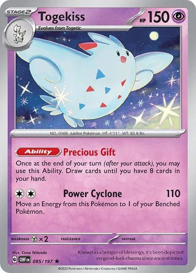 Togekiss - 085/197 - Reverse Holofoil by The Archive Stop on MYNTED
