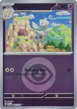 Togetic 081/217 - Ascended Heroes - Energy Symbol Pattern by Light Collectibles on MYNTED