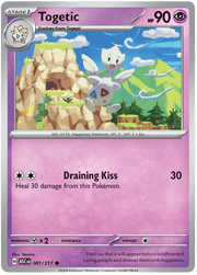 Togetic 081/217 Common | Mega Evolution – Ascended Heroes by Worth the XP on MYNTED