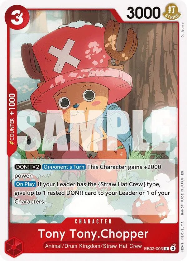 Tony Tony.Chopper Extra Booster: Anime 25th Collection R EB02 - 003 by Schmutzfink TCG on MYNTED