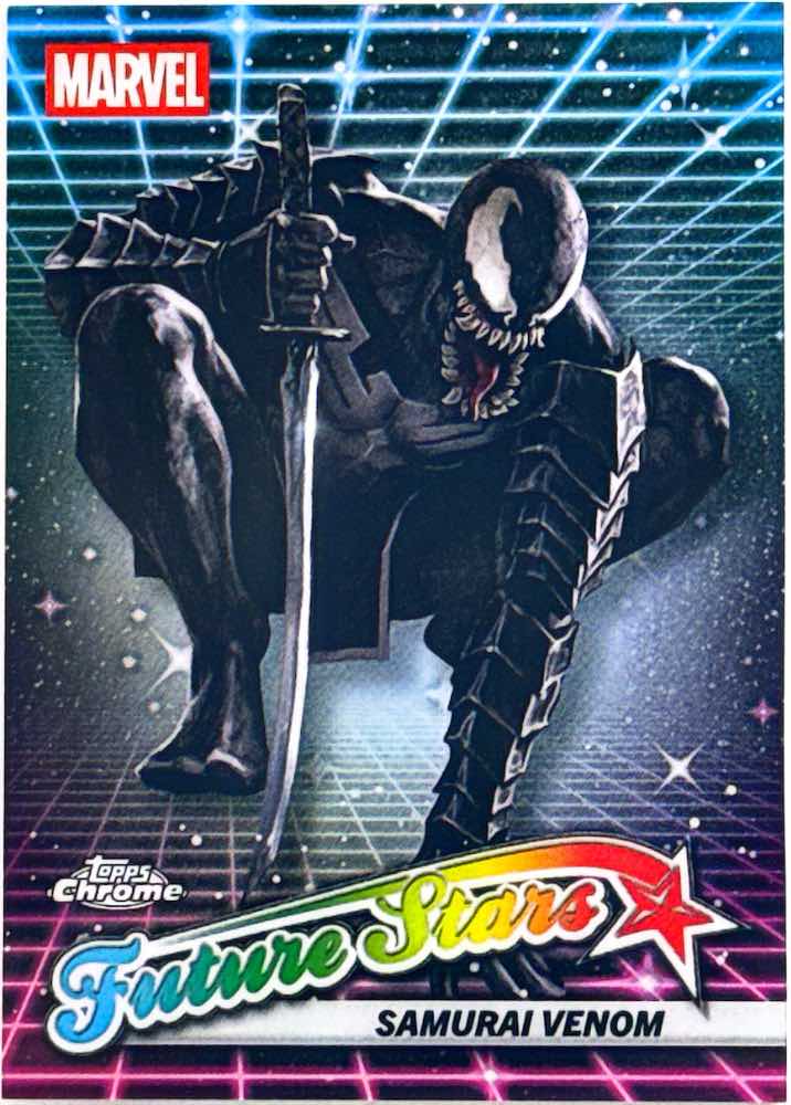 Topps Marvel Chrome 2025 - FUTURE STARS - Samurai Venom - FS - 4 by TCGDON on MYNTED
