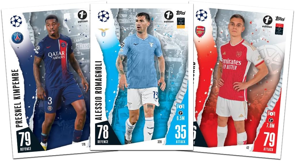 Topps UEFA Champions League Match Attax 23/24 Trading Card (Flow Pack - Pack of 40) by BrickMak on MYNTED