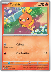 Torchic 040/182 Reverse Holo | Scarlet & Violet – Destined Rivals by Worth the XP on MYNTED