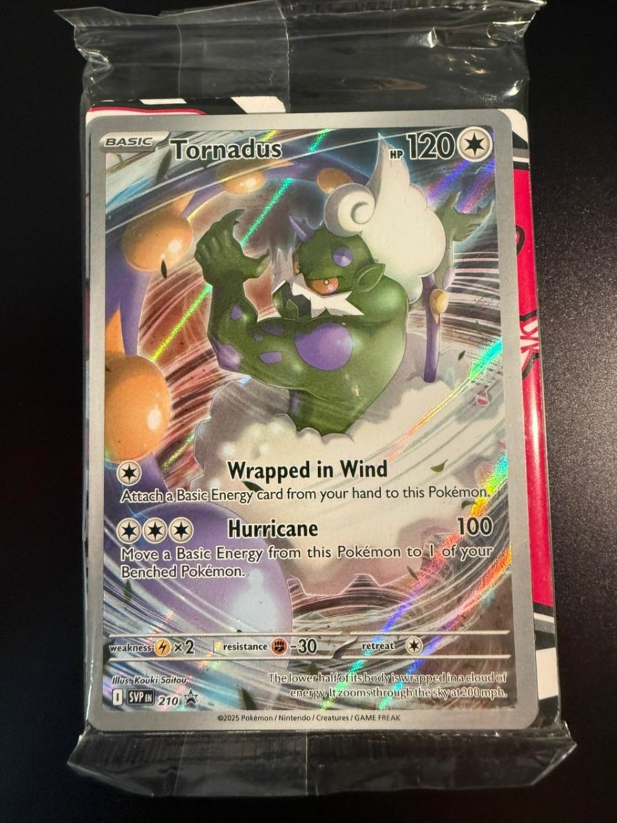 Tornadus - 210 - SV: Scarlet & Violet Promo Cards (SVP) - [Sealed] by SAFAQATI on MYNTED